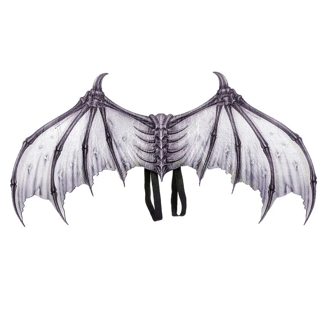 Halloween Cosplay Costume for Women Dragon Bone Wings Party Demon Wings Props Carnival Stage Clothing Festival Rave Outfit