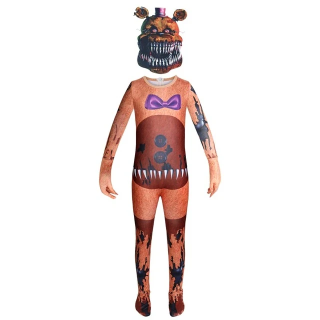 Kids Devil Animal Bear Head Cosplay Scary Boys Humanoid Monster Costume Halloween Costume For Child 2021 Carnival