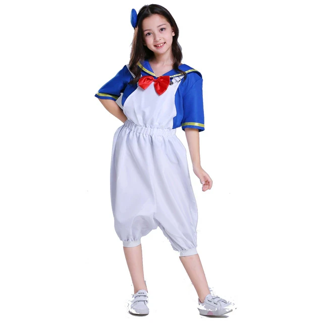 Male and Female Gouples Duck Combination Cosplay Uniforms Halloween Costumes Parent-Child Outfit