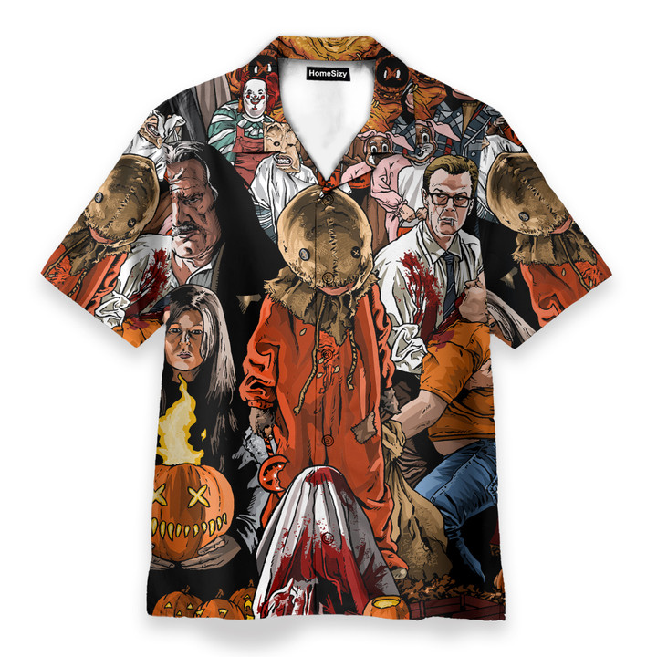 3D Halloween Is Coming Custom Costume Hawaiian Shirt