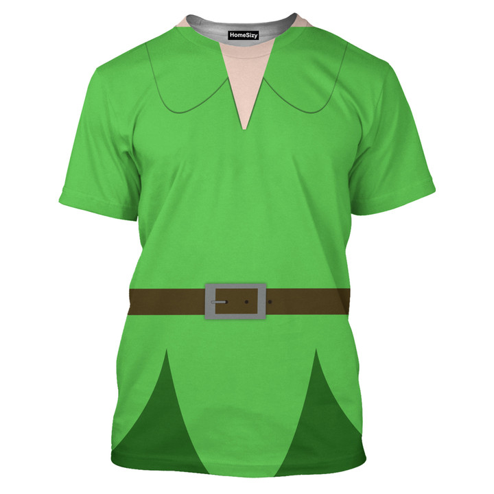 Peter Pan Cosplay Costume - 3D Tshirt