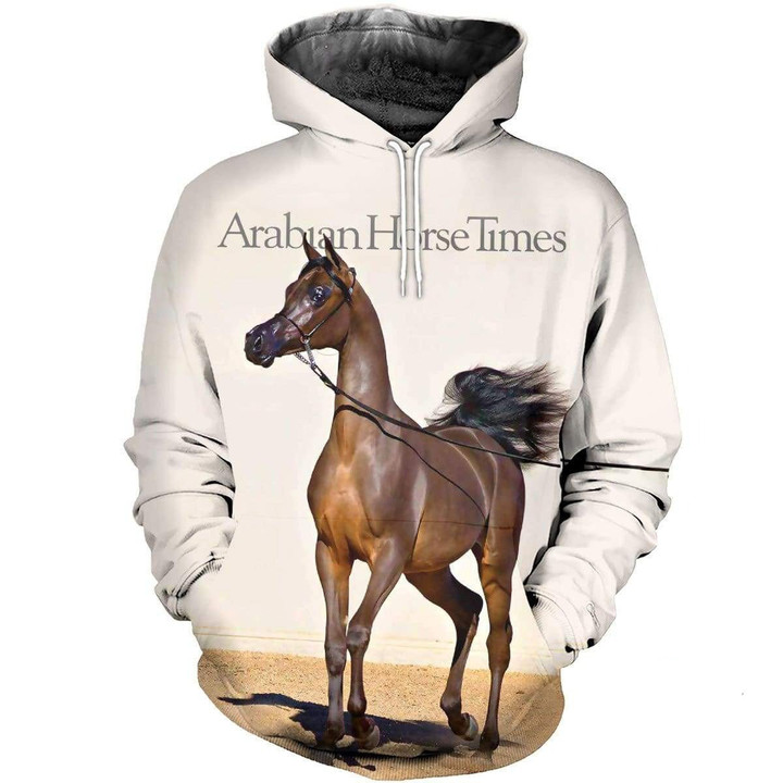 Arabian Horse Zip Hoodie QT302116Hc