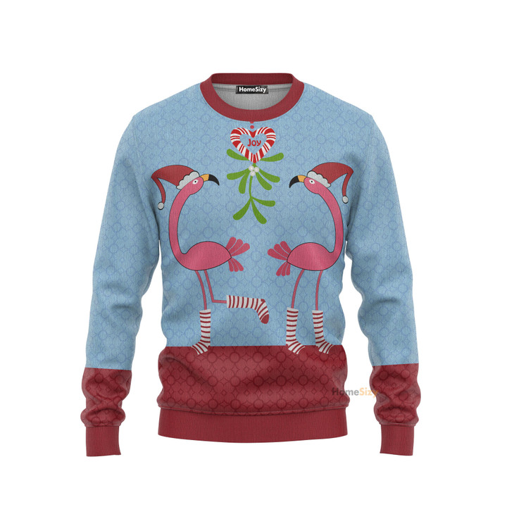 Pink Flamingos Christmas Funky Pattern Ugly Christmas Sweater 3D Printed Best Gift For Xmas UH2205 QT211315Hj