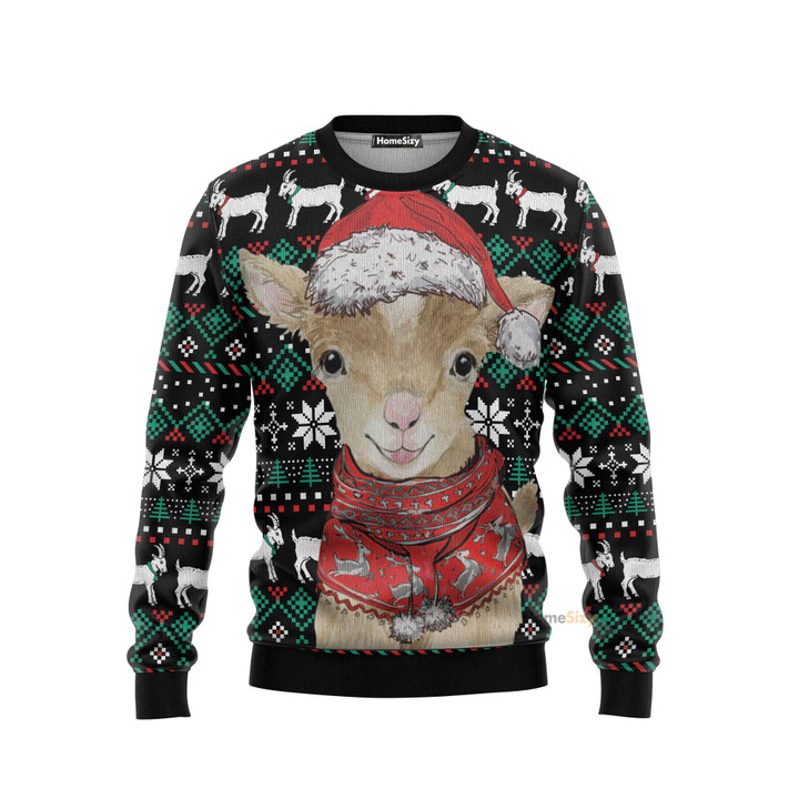 Cute Goat Ugly Christmas Sweater