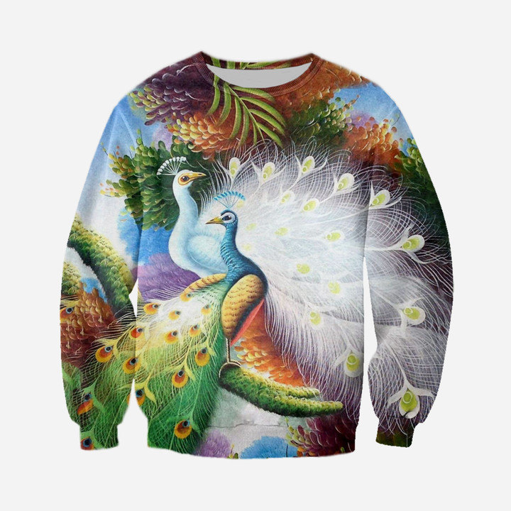 3D All Over Printed Peacock Clothes