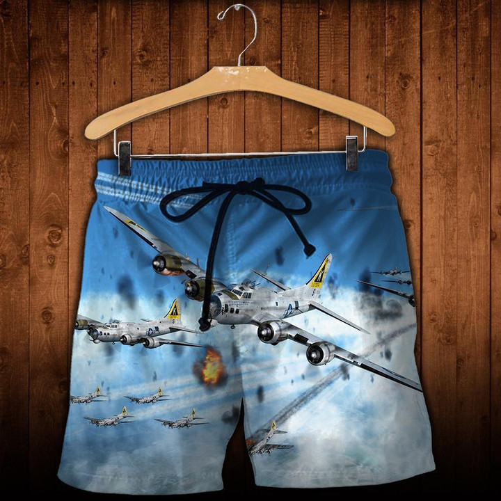3D All Over Printed Boeing B-17 Flying Fortress Clothes