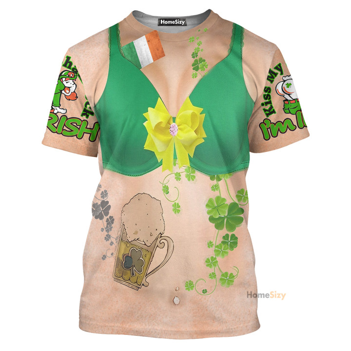 Custom Cosplay 3d St. Patrick's Day Unisex Tshirt Apparel QT302067Tf