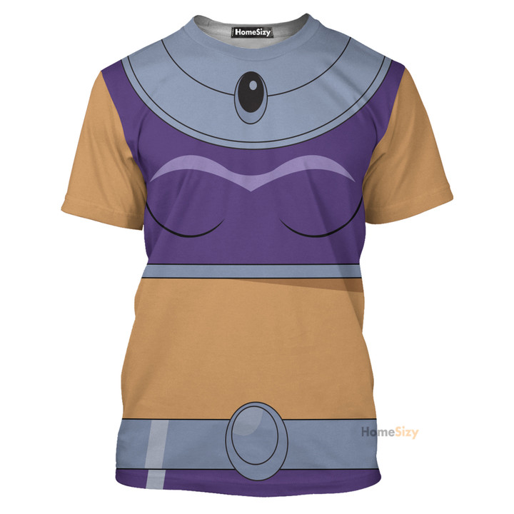 3D Teen Titan Starfire Custom Cosplay Costume Tshirt QT210529Hf