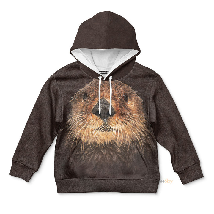 Otter - 3D Kid Hoodie QT212090Hf