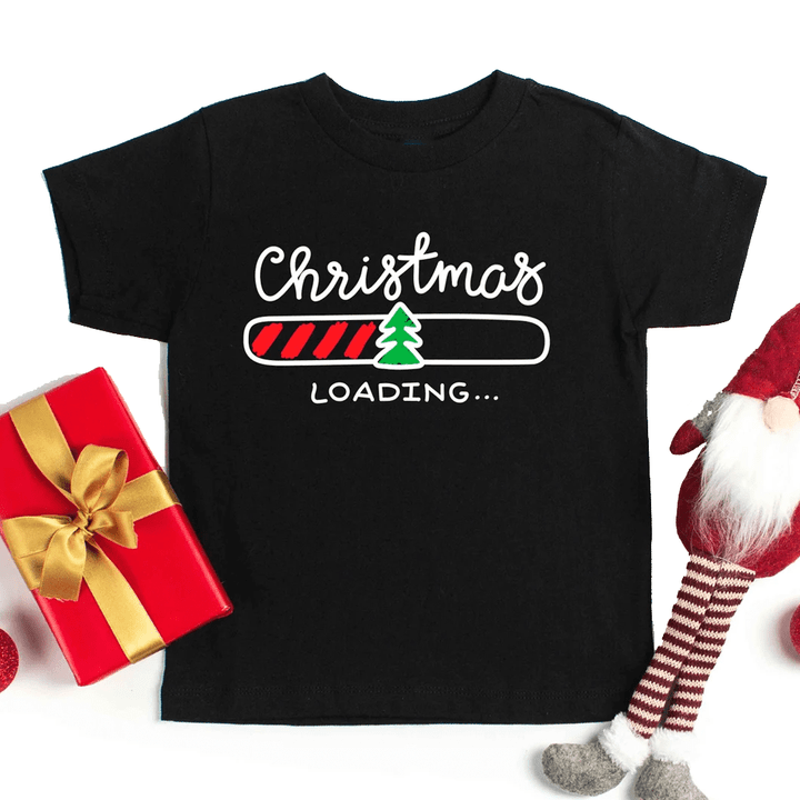 Funny Christmas Loading Printed Tshirt