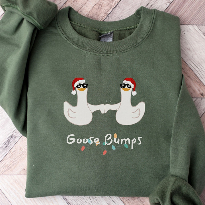 Funny Goose Bump Christmas Sweater Shirt