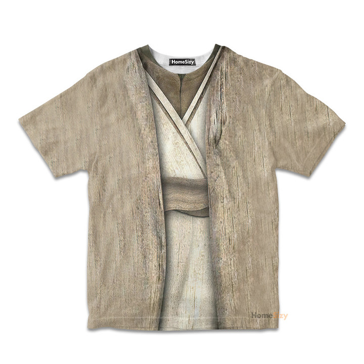 3D Star Wars Yoda Custom Cosplay Costume Kid Tshirt QT209398Hg