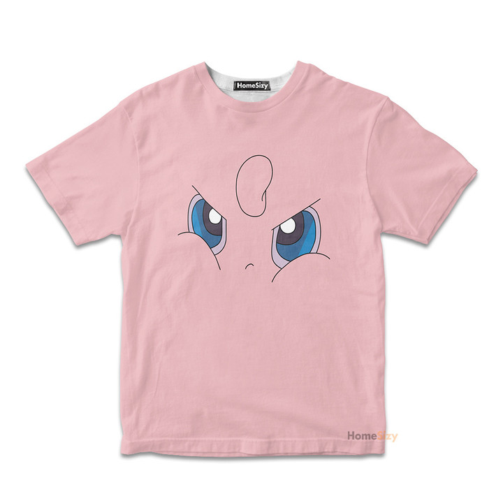 3D Pokemon Jigglypuff Custom Cosplay Costume Kid Tshirt QT207001Hf