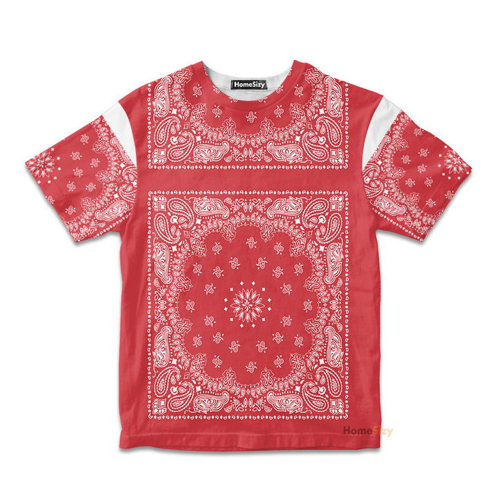 3D Snoop Red Bandana Custom Kid Tshirt QT307225