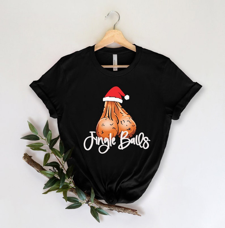 Funny Jingle Balls Christmas Printed Tshirt