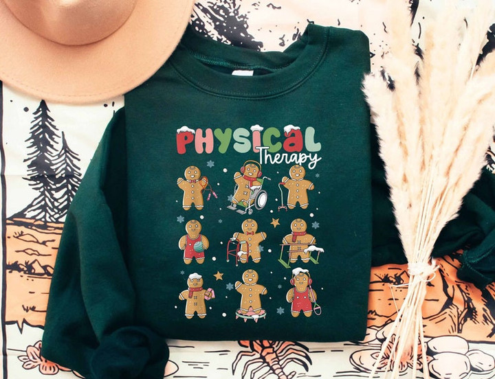 Funny Physical Therapy Christmas Sweater Shirt