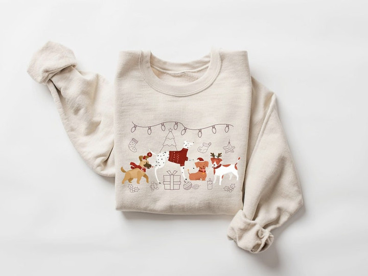 Funny Dog Christmas Sweater Shirt