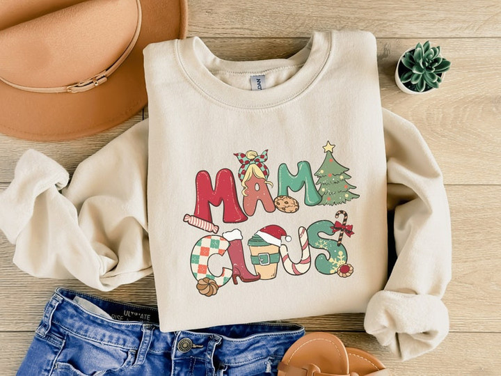 Funny Mama Claus Christmas Sweater Shirt