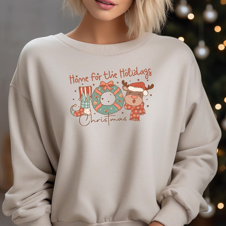 Funny Home For The Holidays Christmas Sweater Shirt