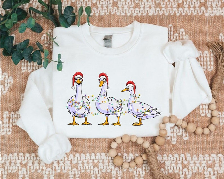 Funny Ducks Christmas Sweater Shirt