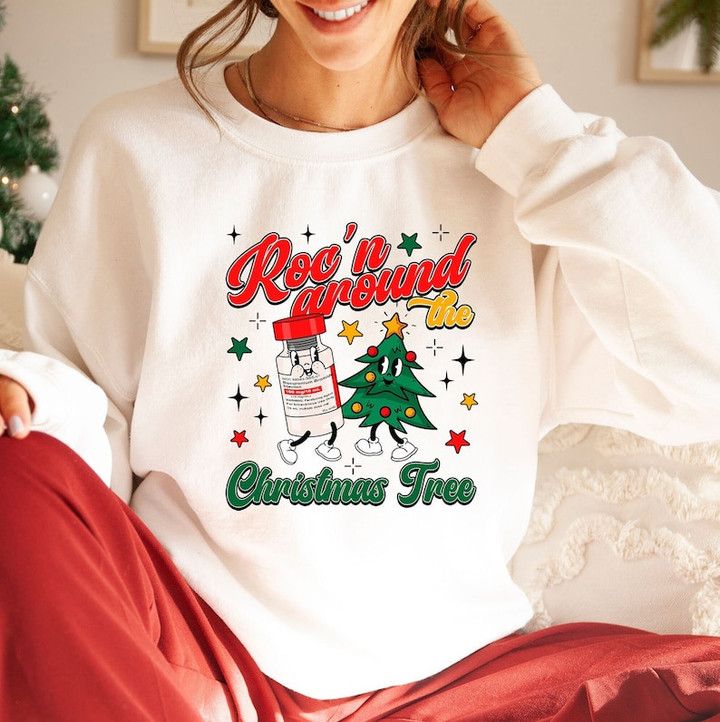 Roc'n Around Christmas Tree Sweater Shirt
