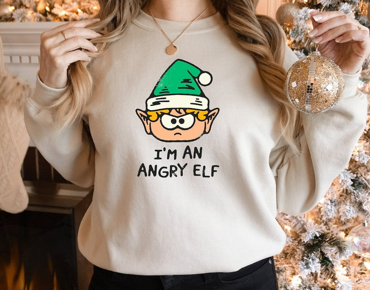 I'm an Angry Elf Christmas Sweater Shirt