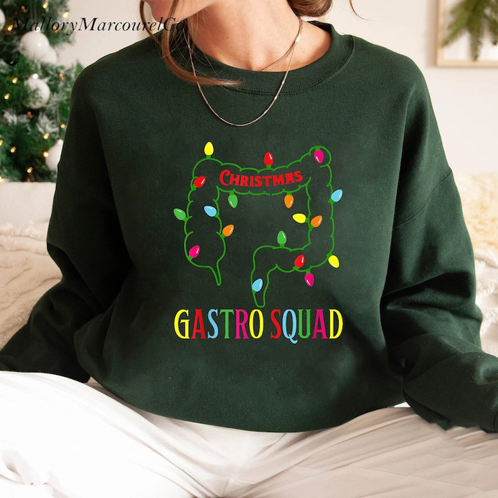 Christmas Nurse Gastro Squad Sweater Shirt