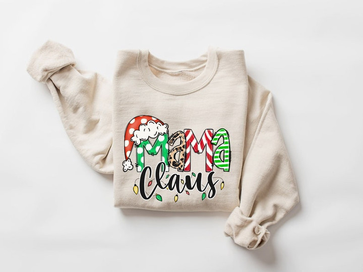Mama Claus Christmas Sweater Shirt