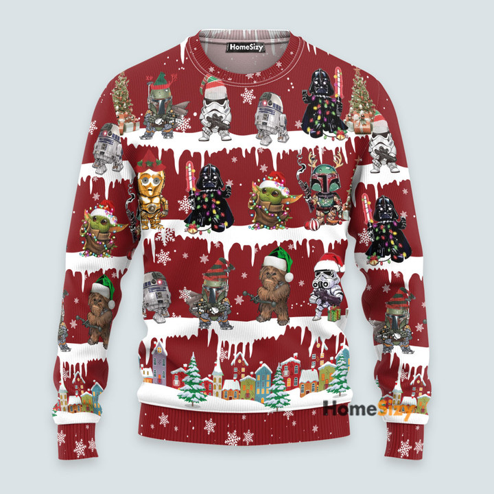 Star Wars Darth Vader Mandalorian - Christmas Gift For Fans - 3D Ugly Christmas Sweaters