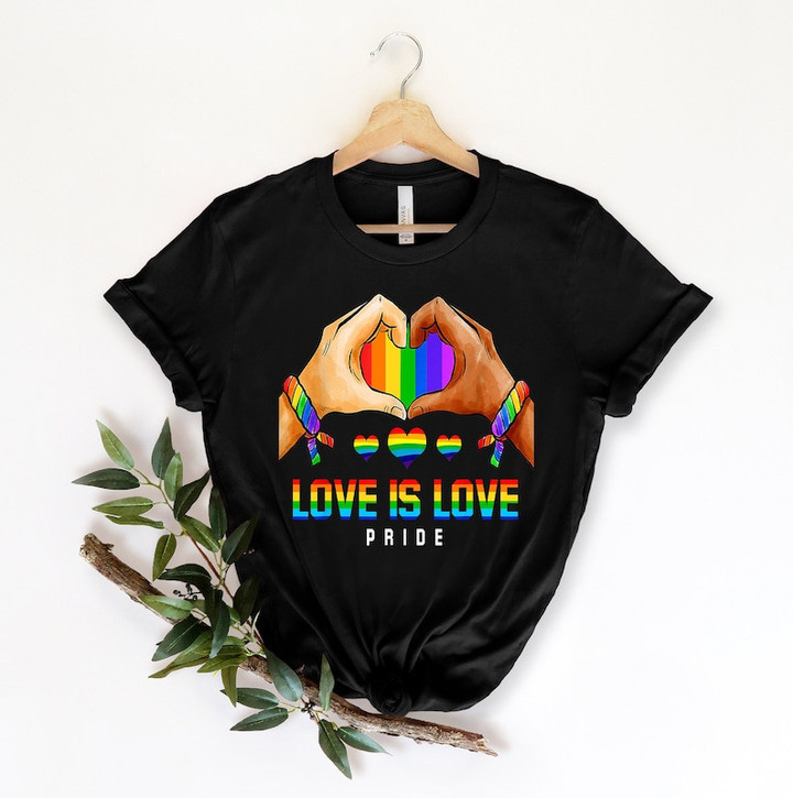 Love is Love Pride LGBT Printed Tshirt