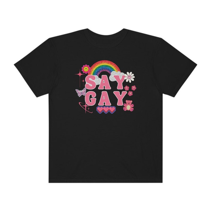 Say Gay Protect Trans Youth LGBT Printed Tshirt