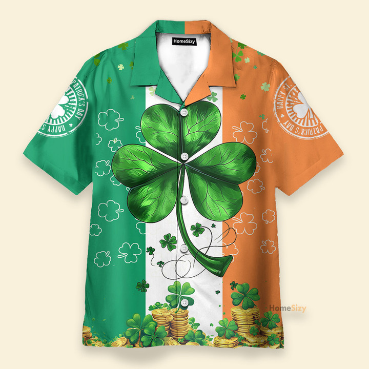 Shamrock The Symbol Of St. Patrick's Day - Hawaiian Shirt