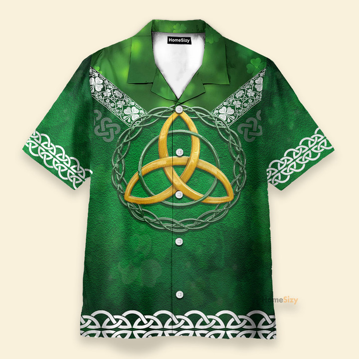 Irish Shamrock St Patrick's Day - Hawaiian Shirt