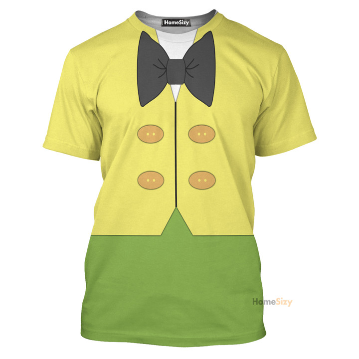 Jose Carioca Top Three Caballeros Cosplay Costume - 3D Tshirt