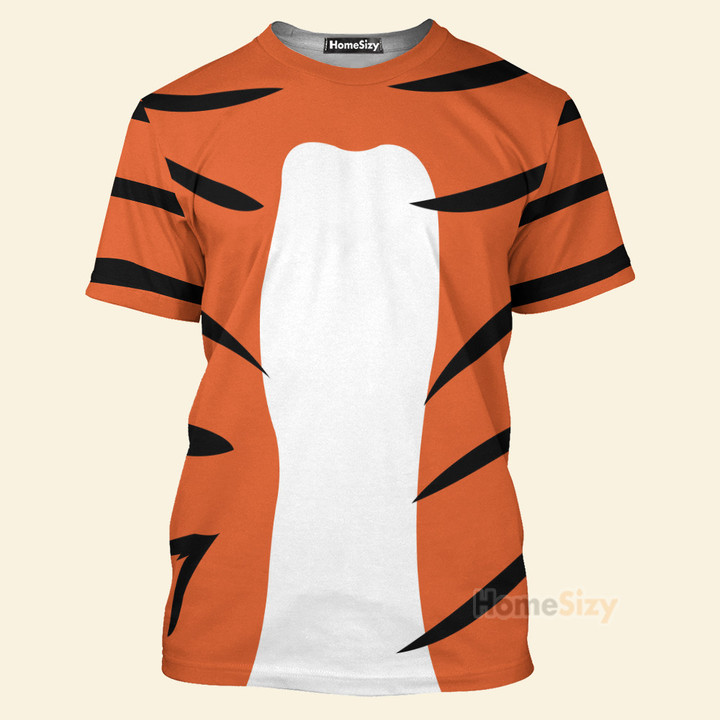 Homesizy Magic Carpet Pet Tiger Running Cosplay Costume - 3D Tshirt