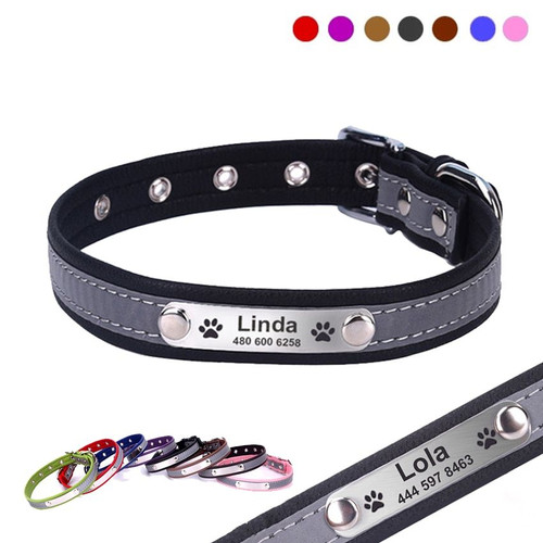 PetBuy™ Personalized Pet Collar Leather
