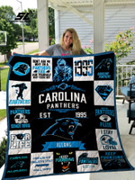 Carolina Panthers Quilt Blanket 01