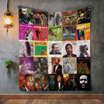 Marvin Gaye Album Covers Quilt Blanket