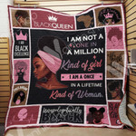 Black Women I Am Not A One In A Million Kind Of Girl Quilt Blanket Great Customized Gifts For Birthday Christmas Thanksgiving Perfect Gifts For Black Daughter Girlfriend Wife