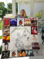 Metallica Albums Quilt Blanket For Fans Ver 17