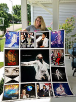 Michael Jackson Album Quilt Blanket 01