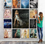 Carrie Underwood Albums Quilt Blanket 01