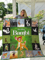 Bambi Minimalist Quilt Blanket Ver17