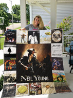 Neil Young Quilt Blanket For Fans Ver 17