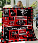 Atlanta Falcons Forever Not Just When We Win Quilt Blanket Great Customized Blanket Gifts For Birthday Christmas Thanksgiving