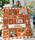 Texas Longhorns Ver1 Quilt Blanket