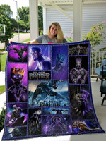 Black Panther Avenger Marvel Comics Art Blanket Quilt Blanket
