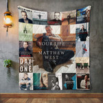 Matthew West Album Covers Quilt Blanket