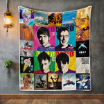 Blur Style 2 Album Covers Quilt Blanket