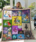Alice In Wonderland Quilt Blanket 01